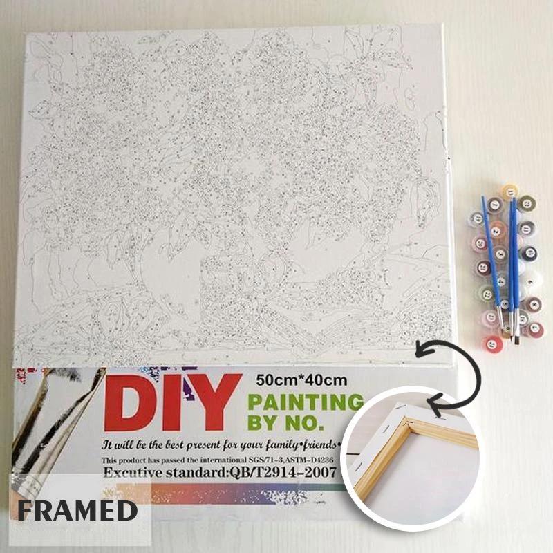 ArtVibe™ Garden of Life Collection (EXCLUSIVE) - Vintage Roses (16x20" / 40x50cm) - ArtVibe Paint by Numbers