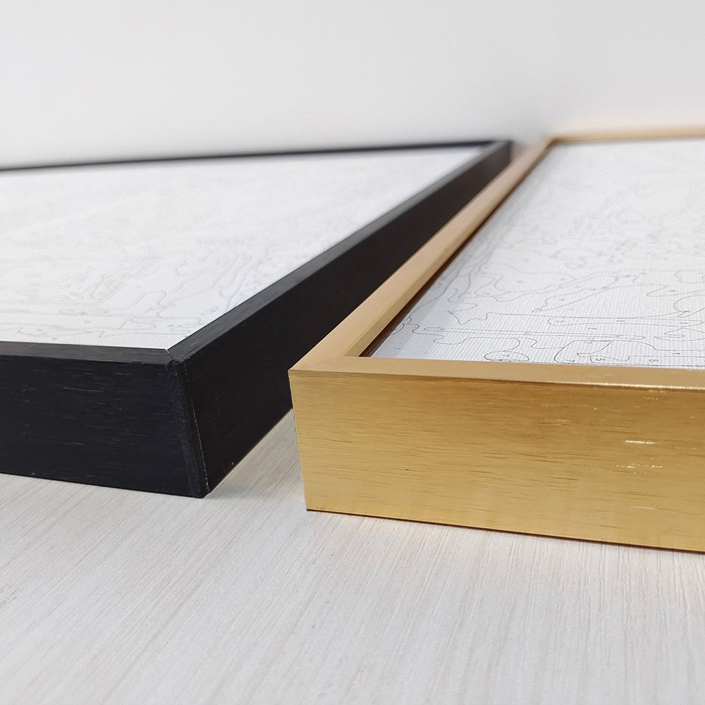 "Colorful Mountains" Series by ArtVibe™ #05 | Original Paint by Numbers - ArtVibe Paint by Numbers