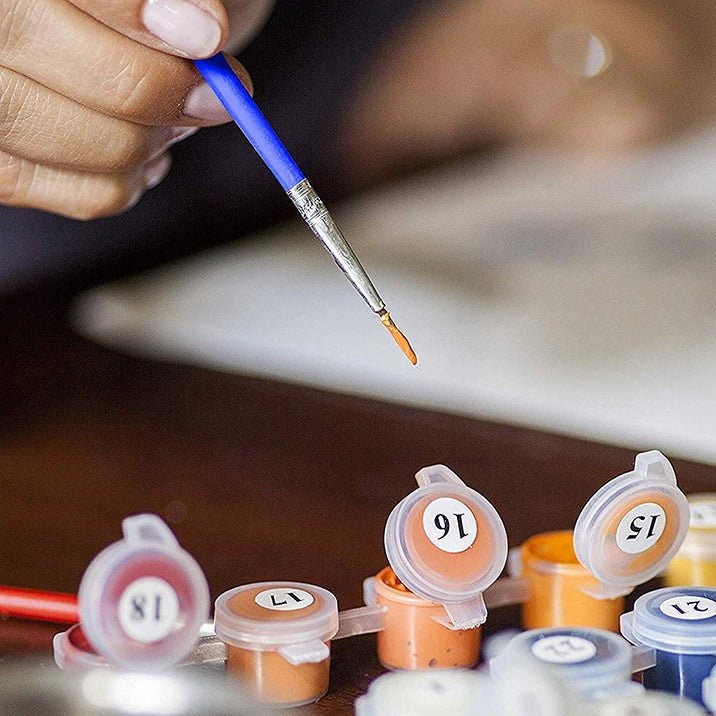 Embark on a Journey of Inner Peace with ArtVibe™ DIY Painting By Numbers - Abstract Deer (16"x20" / 40x50cm), A Harmonious and Soothing Art Experience. - ArtVibe Paint by Numbers