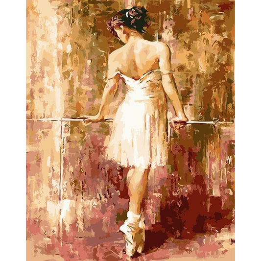 ArtVibe™ DIY Painting By Numbers - Ballet Dancer (16"x20" / 40x50cm) - ArtVibe Paint by Numbers