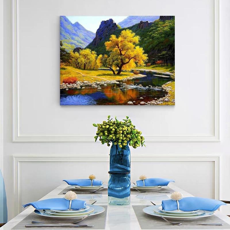 ArtVibe™ DIY Painting By Numbers - Beautiful Scenery (16"x20" / 40x50cm) - ArtVibe Paint by Numbers