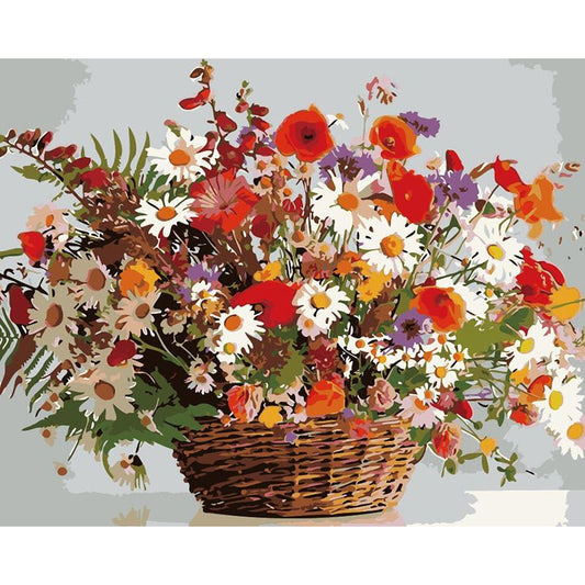ArtVibe™ DIY Painting By Numbers -Bouquet (16"x20" / 40x50cm) - ArtVibe Paint by Numbers