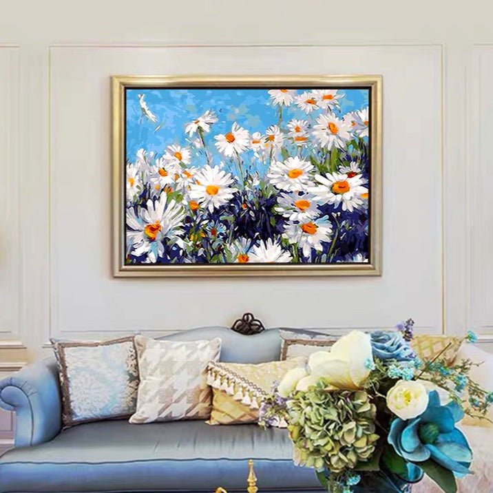 Paint By Number - Flowers By The Window - 40*40cm