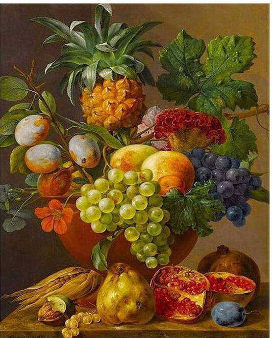 ArtVibe™ DIY Painting By Numbers - Fruit Basket (16"x20" / 40x50cm) - ArtVibe Paint by Numbers