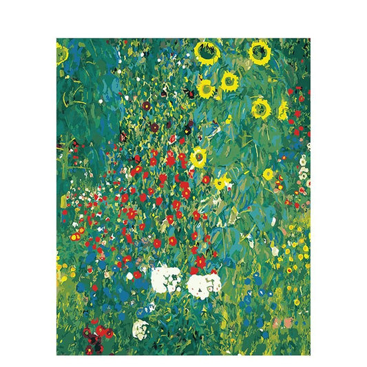 ArtVibe™ DIY Painting By Numbers - Garden (16"x20" / 40x50cm) - ArtVibe Paint by Numbers