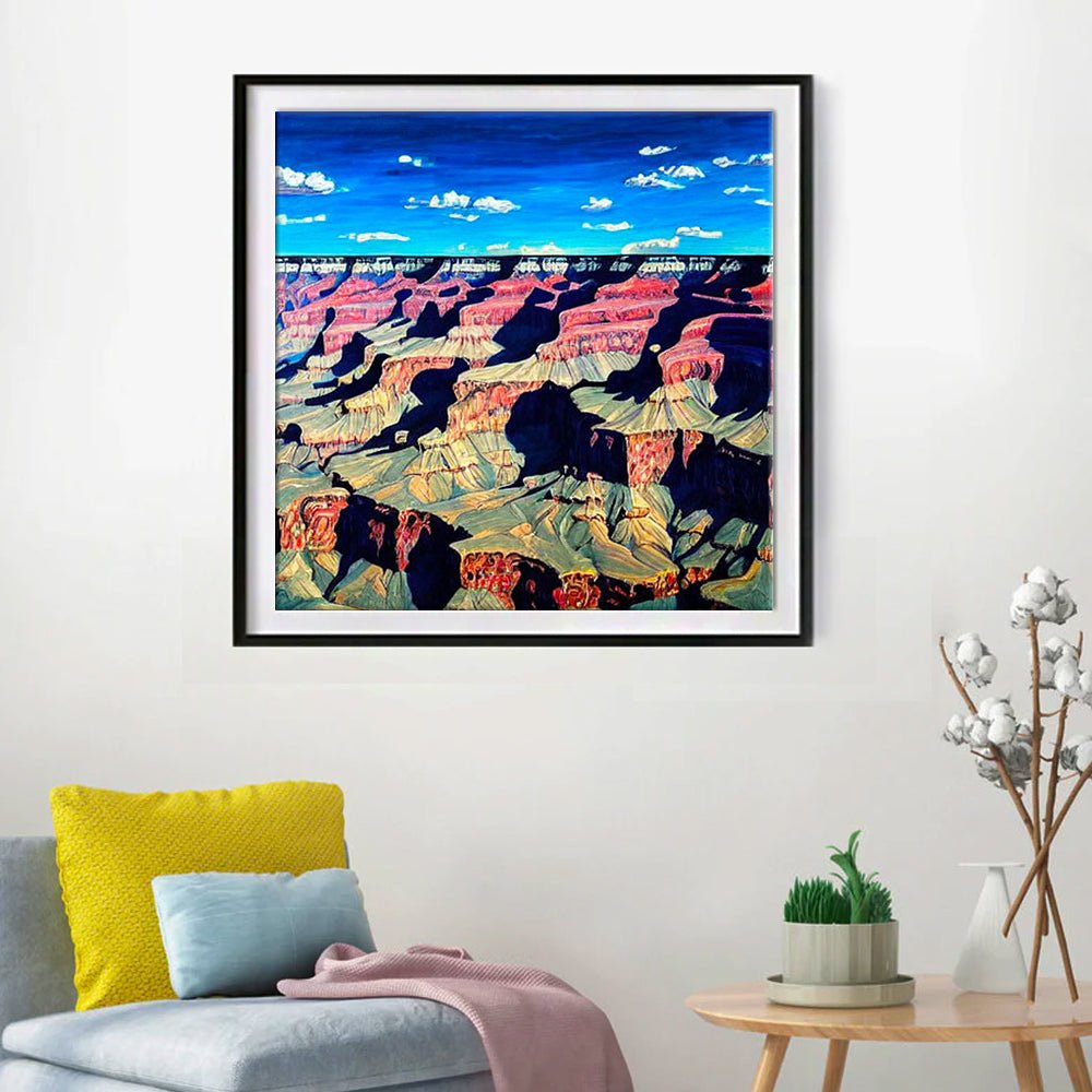 ArtVibe™ DIY Painting By Numbers - Grand Canyon Vista (20"x20" / 50x50cm) - ArtVibe Paint by Numbers