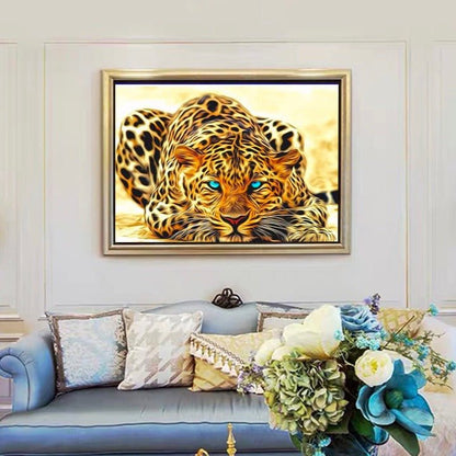 ArtVibe™ DIY Painting By Numbers - Leopard (16"x20" / 40x50cm) - ArtVibe Paint by Numbers