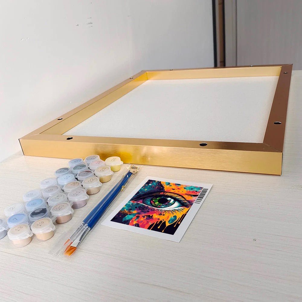 Wood Canvas Frame - Painting By Numbers