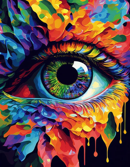 ArtVibe™ Mystical Eyes Collection (EXCLUSIVE) - Determination (16"x20") - ArtVibe Paint by Numbers