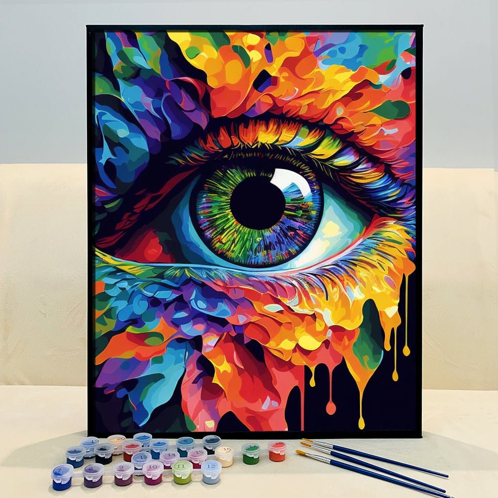 ArtVibe™ Mystical Eyes Collection (EXCLUSIVE) - Determination (16"x20") - ArtVibe Paint by Numbers
