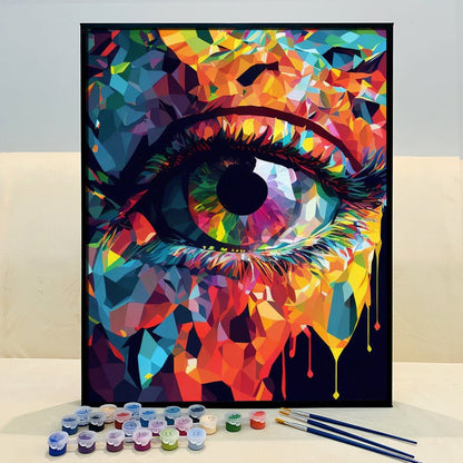 ArtVibe™ Mystical Eyes Collection (EXCLUSIVE) - Diamond Gaze (16"x20") - ArtVibe Paint by Numbers