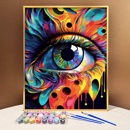 ArtVibe™ Mystical Eyes Collection (EXCLUSIVE) - Ebullience (16"x20") - ArtVibe Paint by Numbers