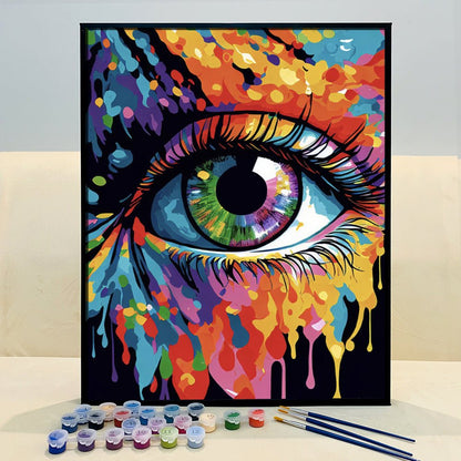 ArtVibe™ Mystical Eyes Collection (EXCLUSIVE) - Elevation (16"x20") - ArtVibe Paint by Numbers