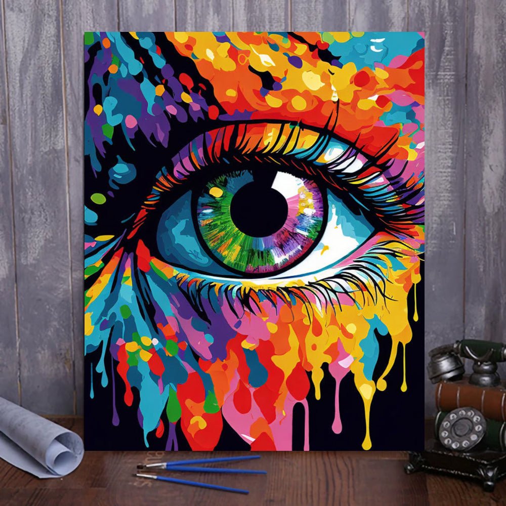 ArtVibe™ Mystical Eyes Collection (EXCLUSIVE) - Elevation (16"x20") - ArtVibe Paint by Numbers