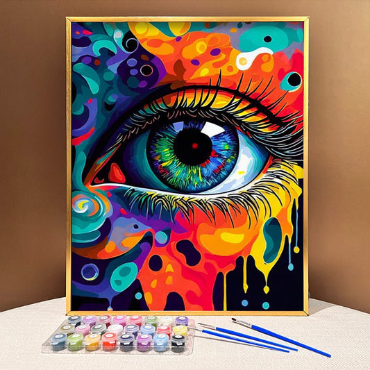 ArtVibe™ Mystical Eyes Collection (EXCLUSIVE) - Empowerment (16"x20") - ArtVibe Paint by Numbers