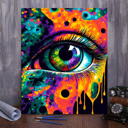 ArtVibe™ Mystical Eyes Collection (EXCLUSIVE) - Euphoria (16"x20") - ArtVibe Paint by Numbers