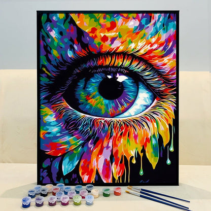 ArtVibe™ Mystical Eyes Collection (EXCLUSIVE) - Flora (16"x20") - ArtVibe Paint by Numbers
