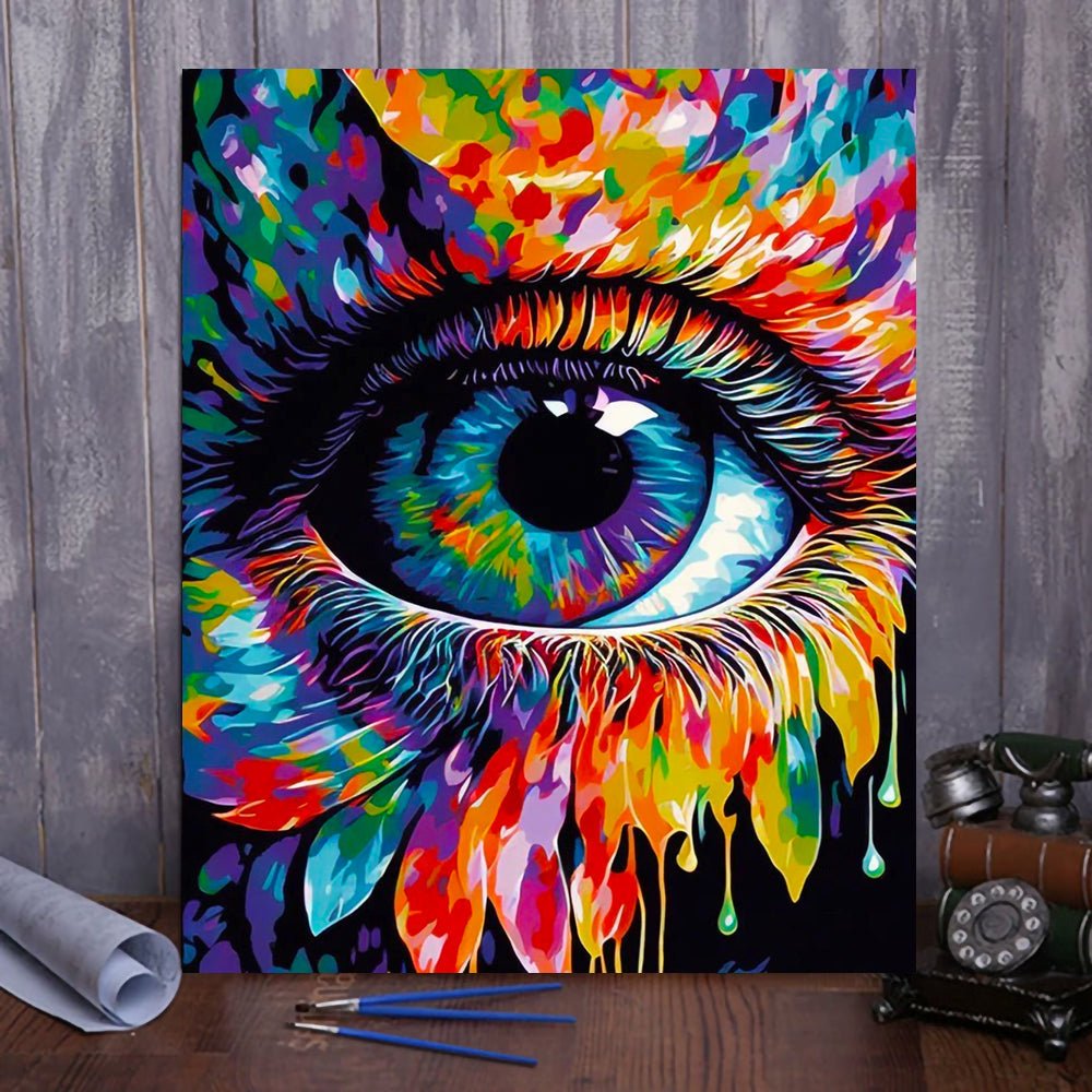 ArtVibe™ Mystical Eyes Collection (EXCLUSIVE) - Flora (16"x20") - ArtVibe Paint by Numbers