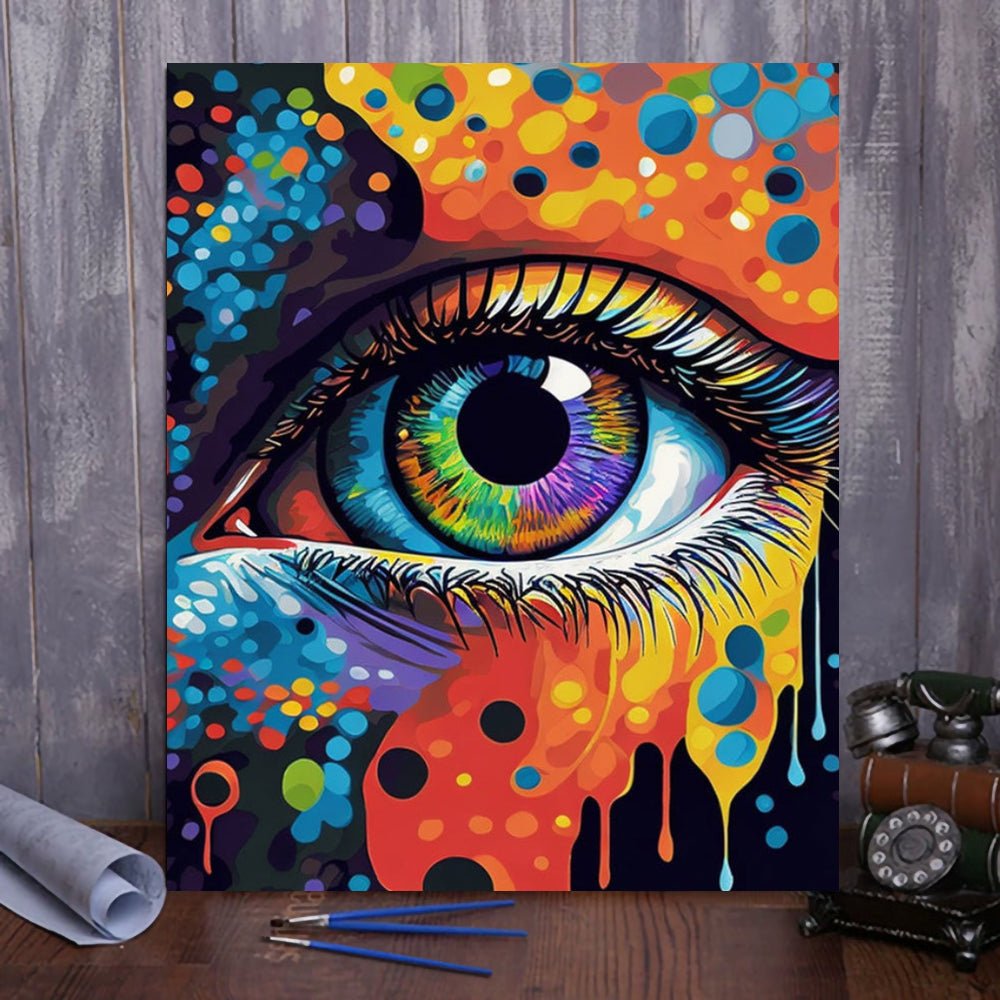ArtVibe™ Mystical Eyes Collection (EXCLUSIVE) - Freedom (16"x20") - ArtVibe Paint by Numbers