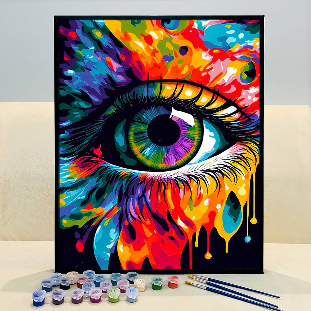 ArtVibe™ Mystical Eyes Collection (EXCLUSIVE) - Glow (16"x20") - ArtVibe Paint by Numbers