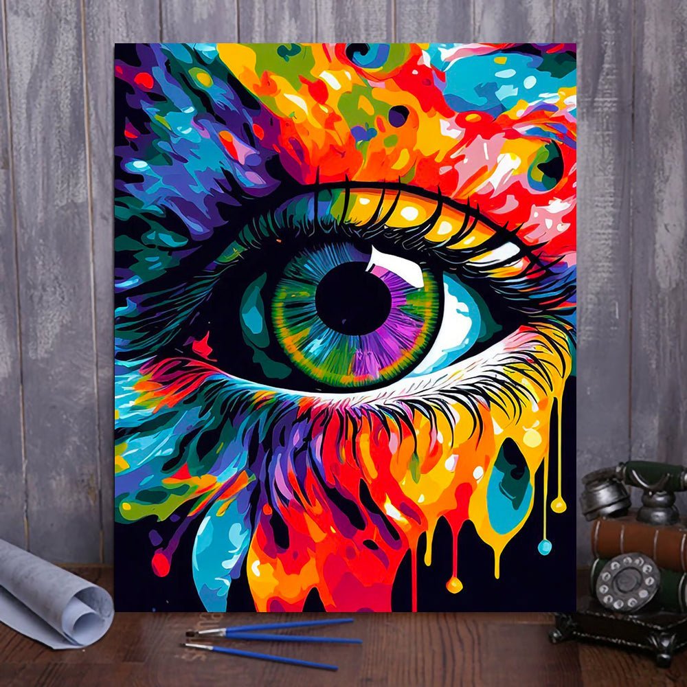 ArtVibe™ Mystical Eyes Collection (EXCLUSIVE) - Glow (16"x20") - ArtVibe Paint by Numbers