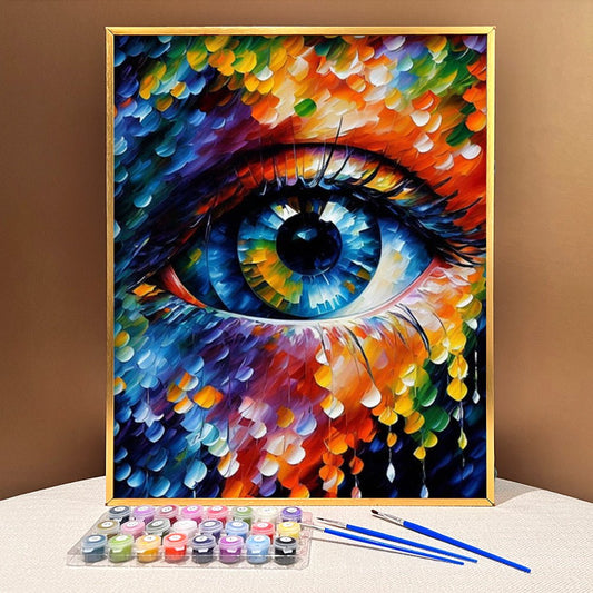 ArtVibe™ Mystical Eyes Collection (EXCLUSIVE) - Optimism (16"x20") - ArtVibe Paint by Numbers