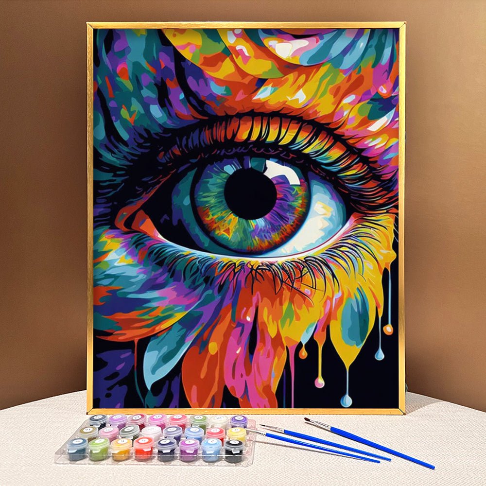 ArtVibe™ Mystical Eyes Collection (EXCLUSIVE) - Progression (16"x20") - ArtVibe Paint by Numbers
