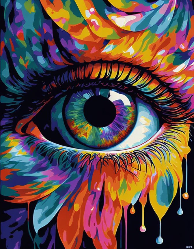 ArtVibe™ Mystical Eyes Collection (EXCLUSIVE) - Progression (16"x20") - ArtVibe Paint by Numbers