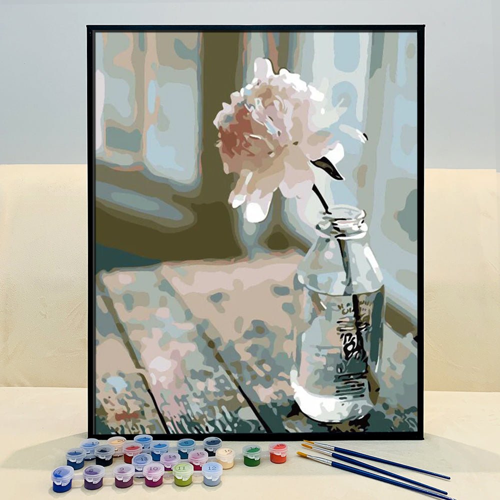 ArtVibe™ DIY Painting By Numbers - Romantic Flowers (16x20