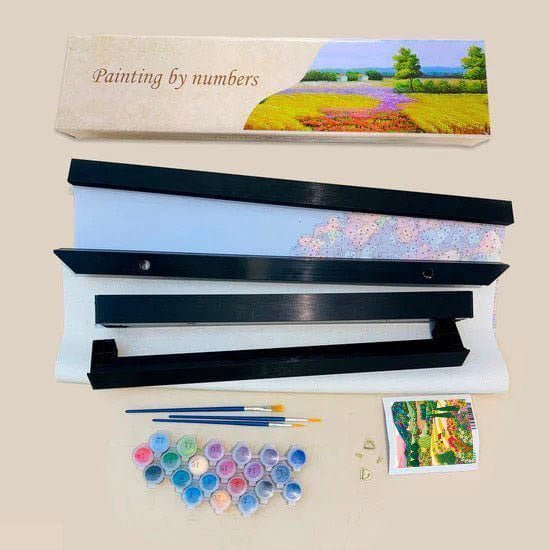 Relax & Paint with VIVA™ 'Colorful Mountain' Paint by Numbers Kit