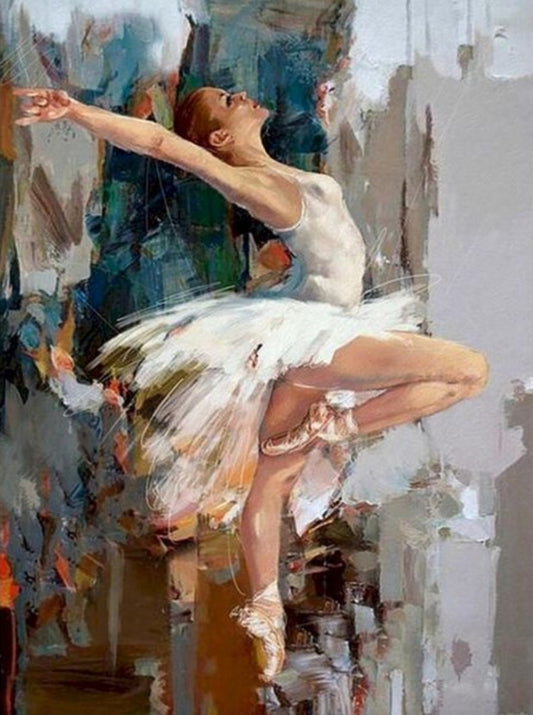 Create, Relax & Inspire: Ballet Elegance - A Soothing DIY Art Experience - ArtVibe Paint by Numbers