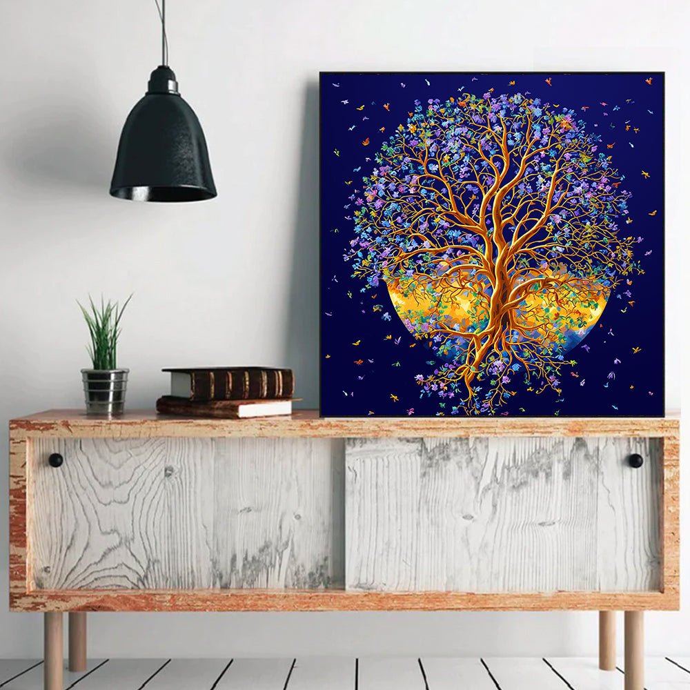 Transform your living space with stunning art - ArtVibe™ DIY Painting By Numbers (EXCLUSIVE) - Treevive (16"x16" / 40x40cm) - ArtVibe Paint by Numbers