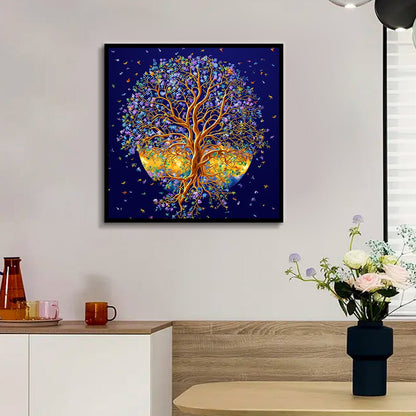 Transform your living space with stunning art - ArtVibe™ DIY Painting By Numbers (EXCLUSIVE) - Treevive (16"x16" / 40x40cm) - ArtVibe Paint by Numbers