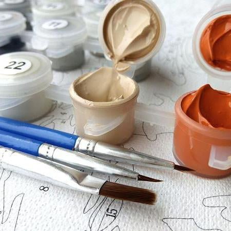 Custom paint by number kit - Paint your memories - Numeral Paint Kit